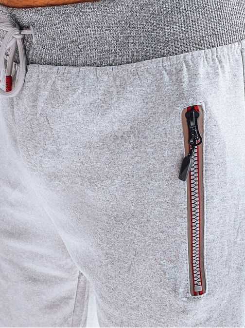 Férfi nyári rövidnadrág szürke színben