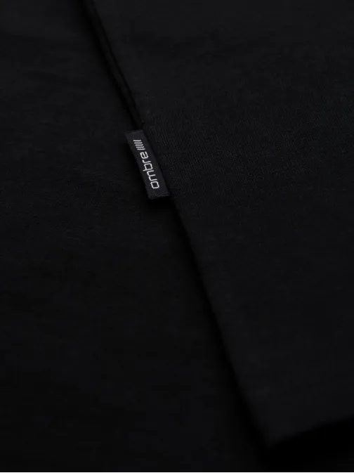 Három csomag fekete póló V9 TSBS-0268