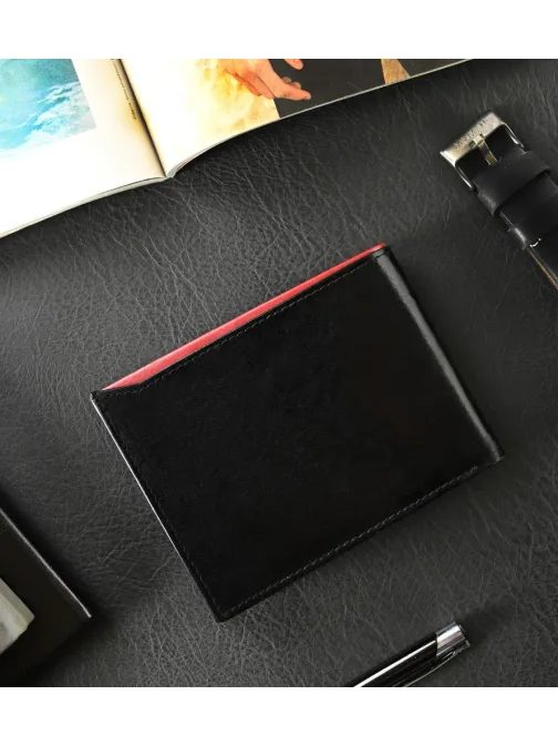 Férfi pénztárca Ronaldo fekete