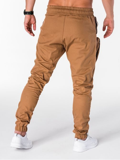 Eredeti camel színű jogger nadrág P705