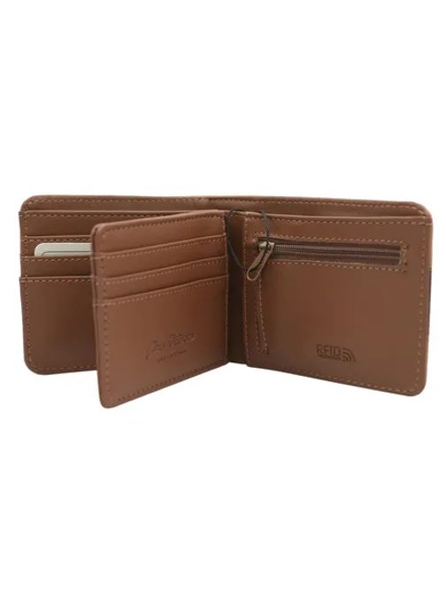 Férfi pénztárca a barna árnyalataiban