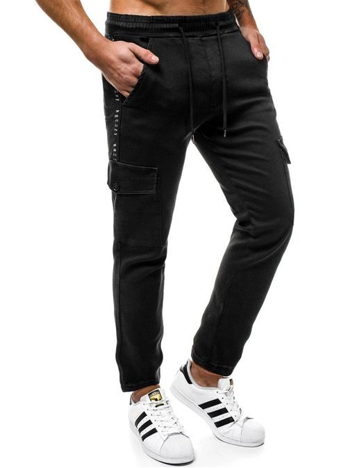 Fekete jogger farmer B/7168Z