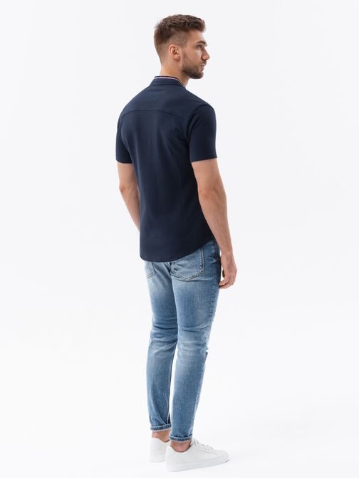 Eredeti sötét kék ing V2 SHSS-0101