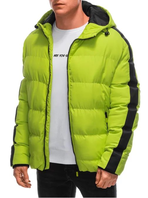 Steppelt téli dzseki  limezöld  V9 EM-JAHP-0101