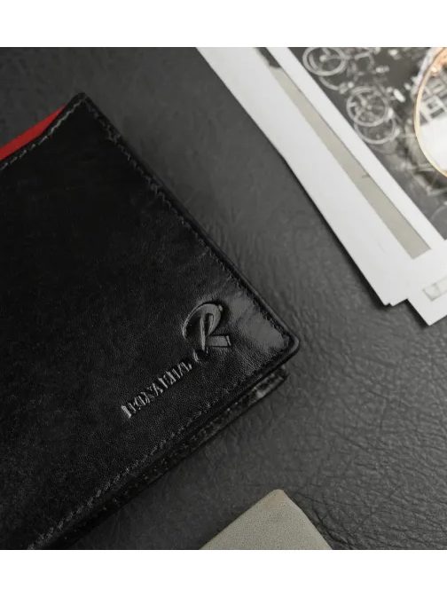Férfi pénztárca Ronaldo fekete