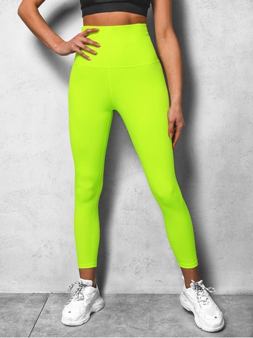 Divatos neonsárga női leggings JS/HH040/26Z