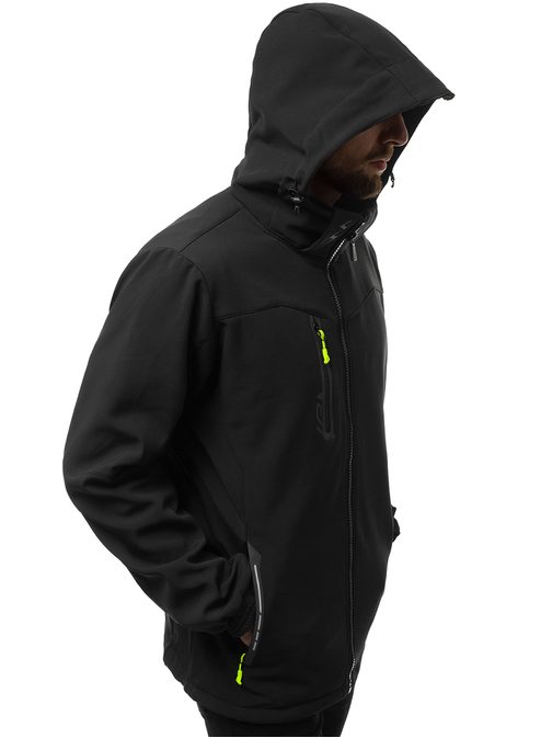 Fekete softshell dzseki  GE/12268