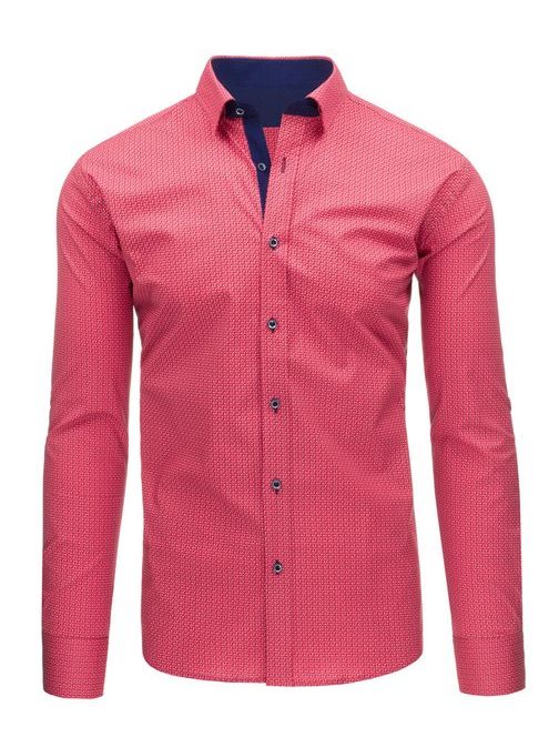Egyedi rózsaszínű férfi ing
