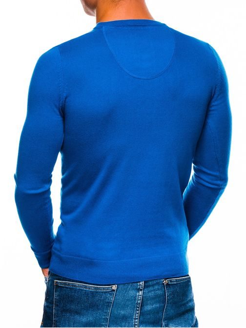 Divatos kék pulóver E74