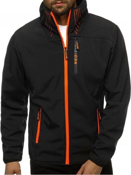 Fekete softshell dzseki JS/KS2185Z