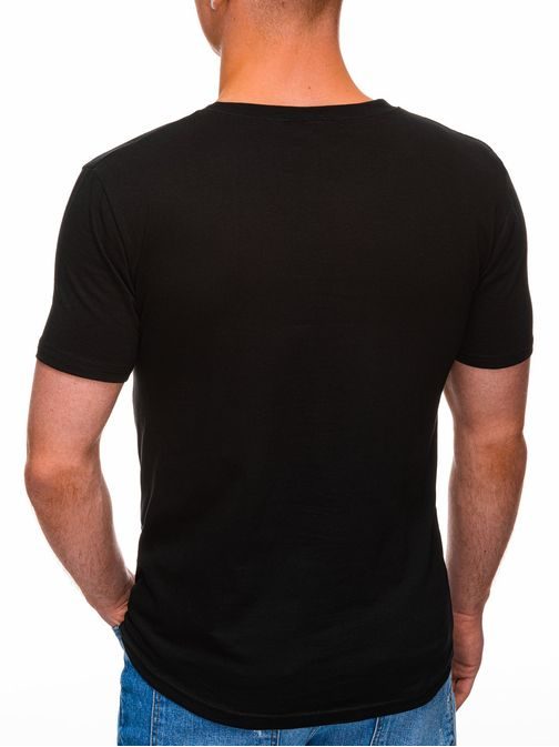 Trendi fekete póló S1396