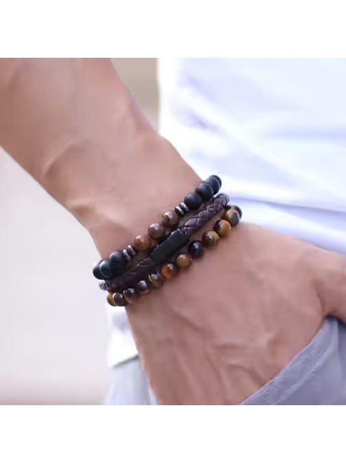 Férfi karkötő eredeti dizájnnal SH-3091