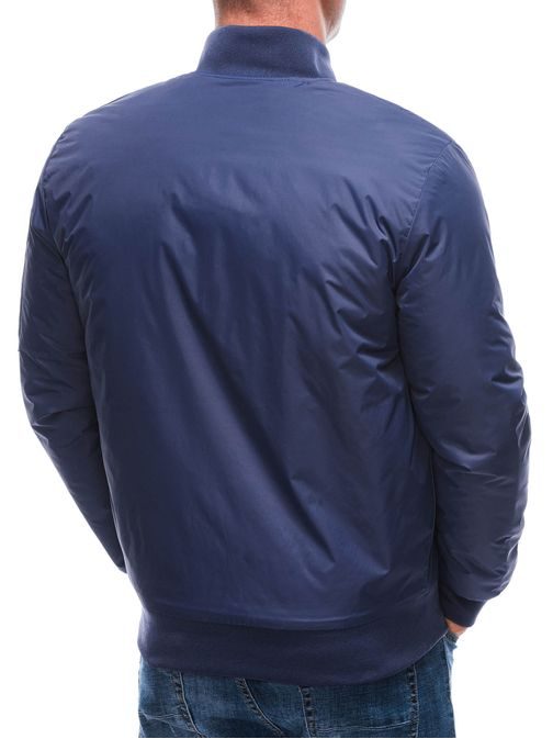 Eredeti kék bomber dzseki  C532