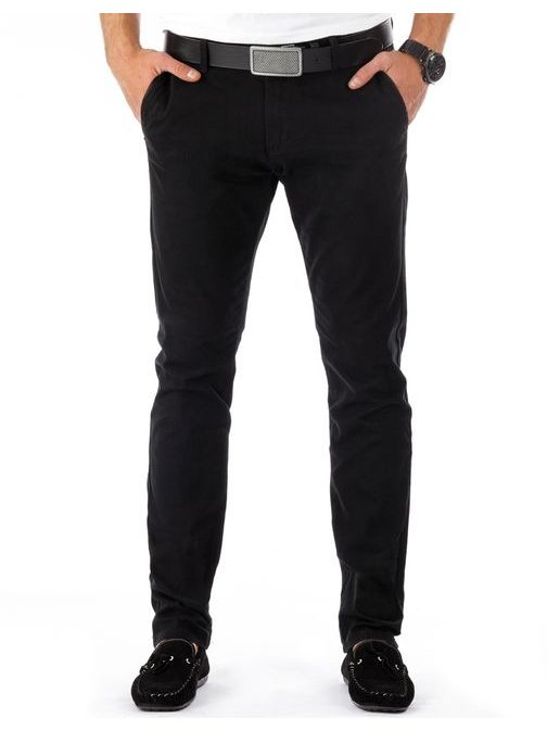 Elegáns fekete chino nadrág