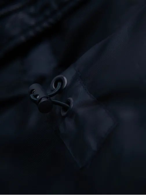 Steppelt kék fényes férfi parka V3 JALJ-0266