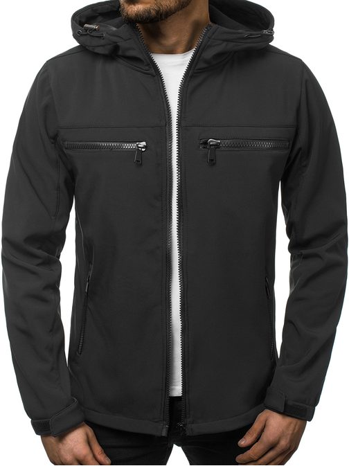 Fekete softshell dzseki JS/56003