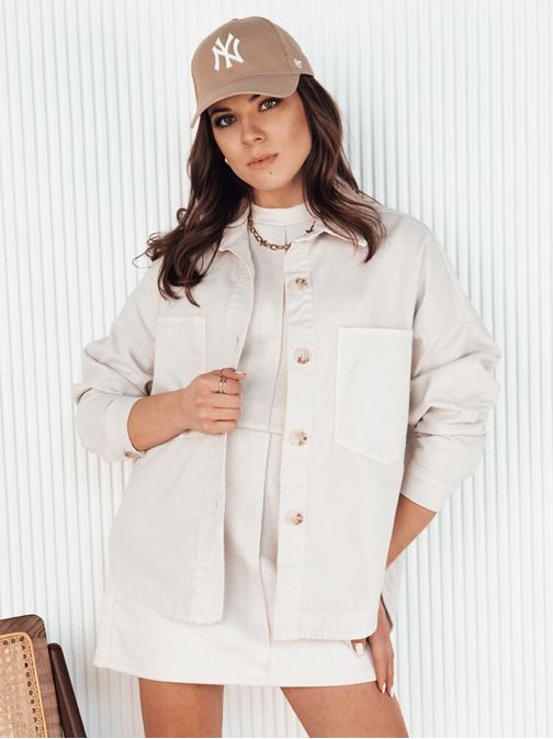 Modern bézs női dzseki Dosta