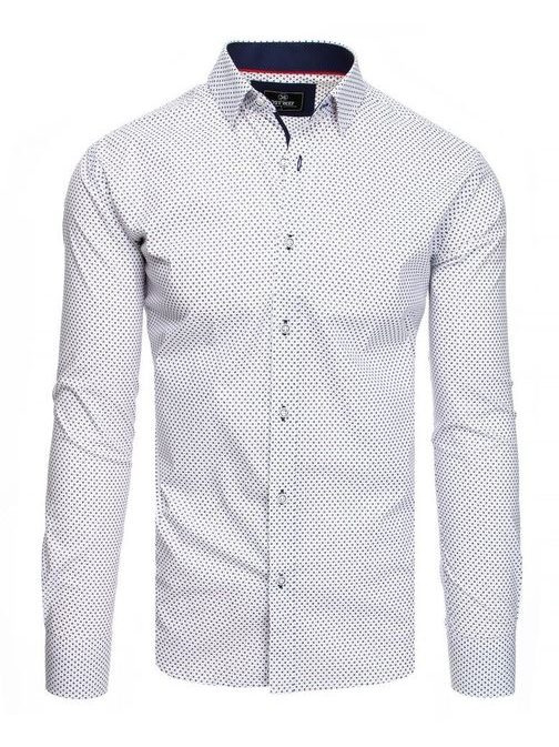 Fehér apró mintás ing PREMIUM