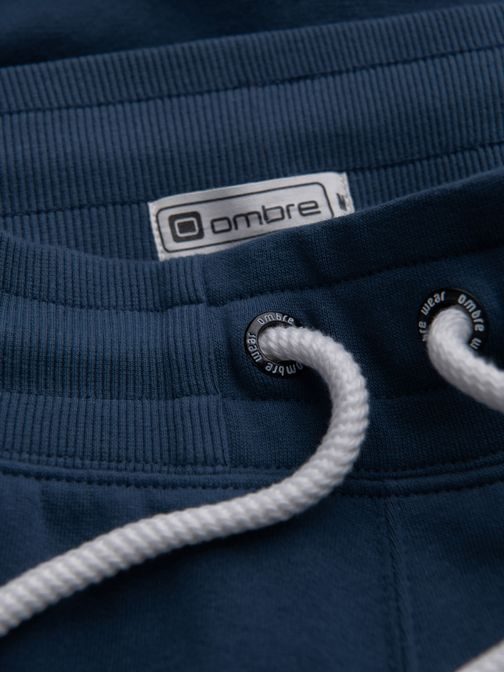 Sötét kék melegítő bermuda V4 SRSK-0139