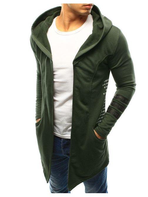 Kényelmes zöld kardigán