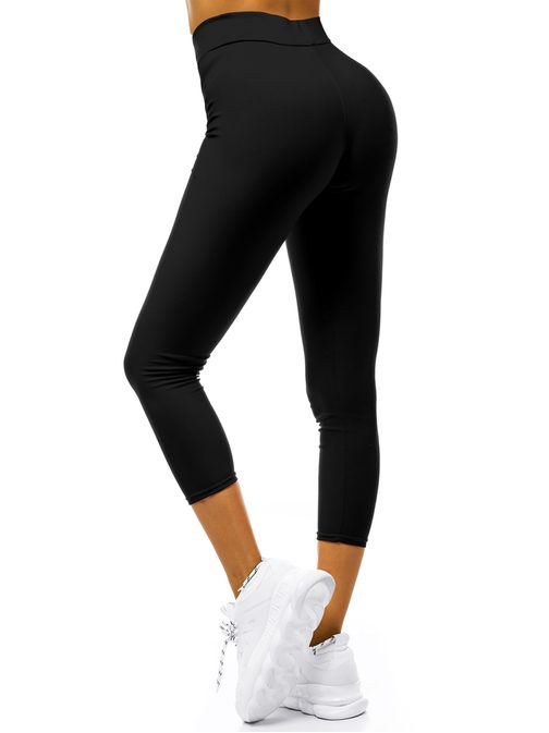 Egyszerű fekete női leggings JS/YW01053/A1