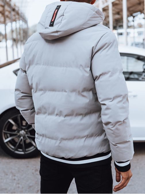 Steppelt téli szürke színű dzseki