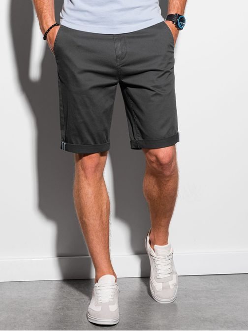 Egyszerű fekete rövid nadrág  W243