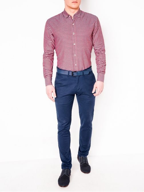 Fantsztikus piros kockás ing k439