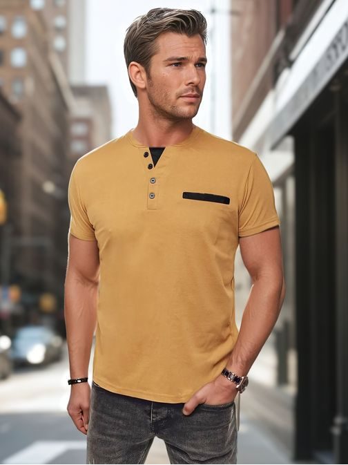 Trendi tevepóló díszgombokkal