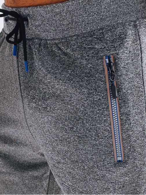 Nyári férfi rövidnadrág sötétszürke színben