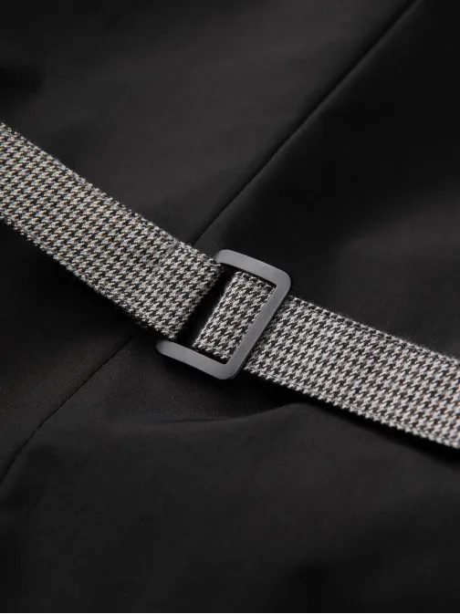 Egyedi elegáns szürke mellény V2 BLZV-0111