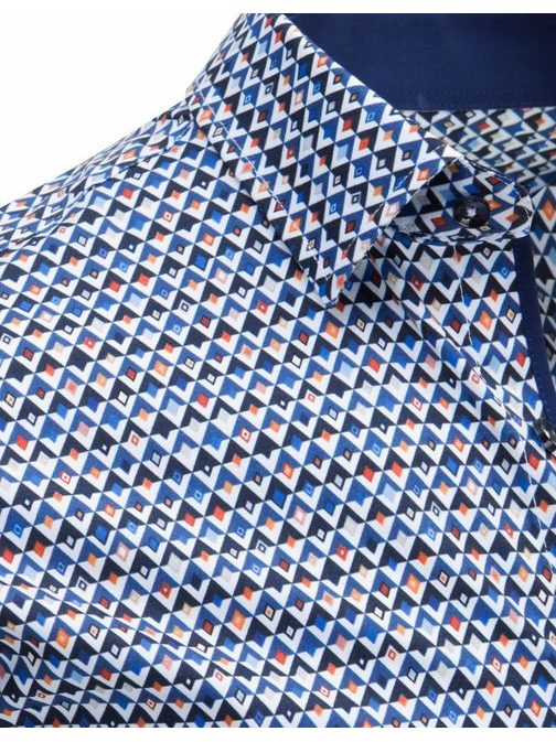 Stílusos mintás ing SLIM FIT