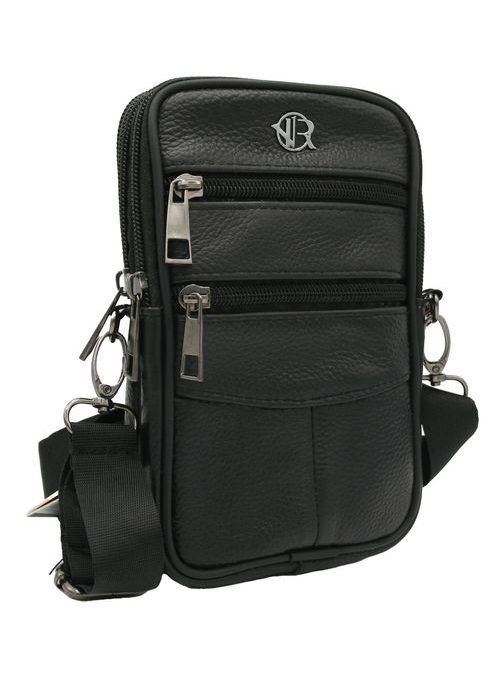 Trendi fekete bőrtáska Rovicky