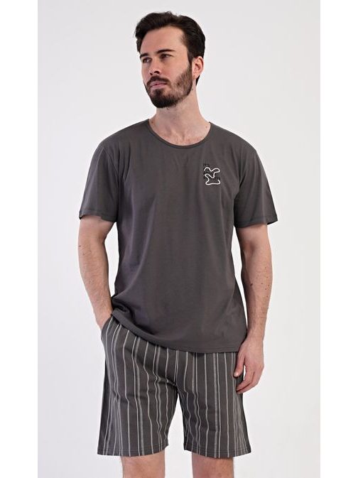 Grafit rövid pizsama Nathan