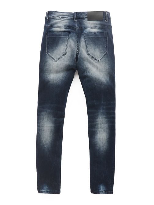 Sötét kék koptatott farmer nadrág  NB/MP0002BS