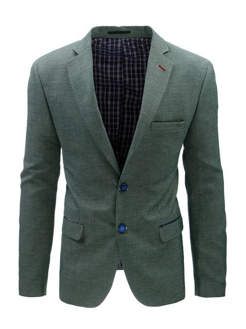 Zöld két gombos zakó