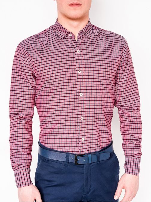 Fantsztikus piros kockás ing k439