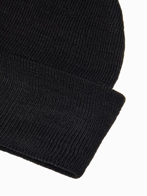 Trendi fekete sapka H128