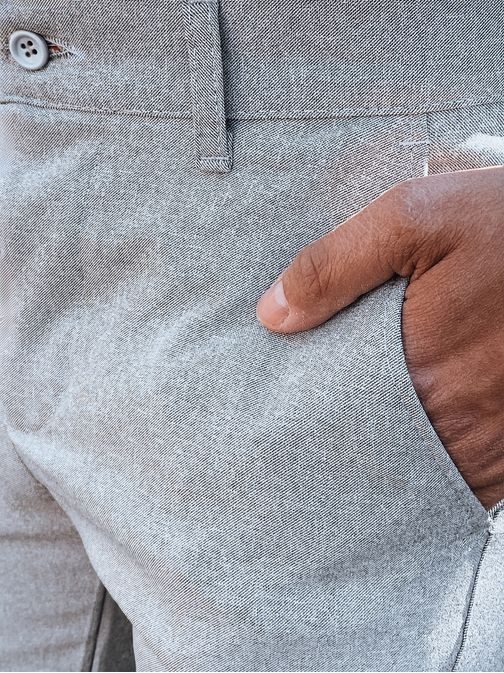 Elegáns halvány szürke nadrág