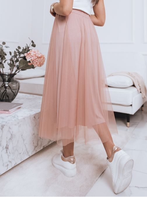 Egyedi rózsaszín női tüllszoknya Atena