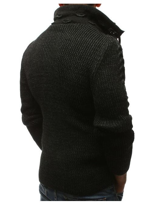 Trendi fekete pulóver