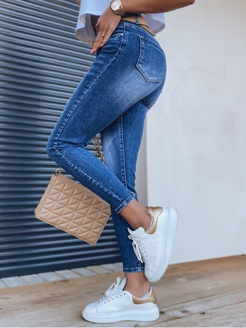 Trendi égszínkék női farmer India