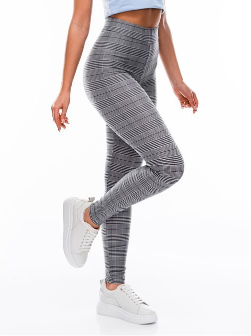 Fekete női leggings egyedi kivitelben PLR183