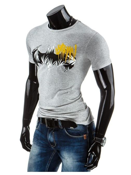 Szürke férfi rövid ujjú póló BATMAN