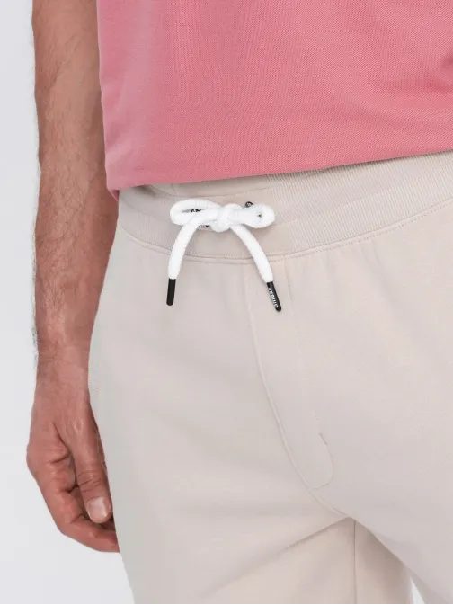 Bézs melegítő bermuda V1 SRSK-0139