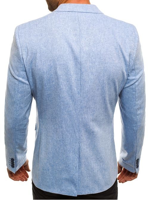 Elegáns halvány kék férfi zakó BLACK ROCK 05-3