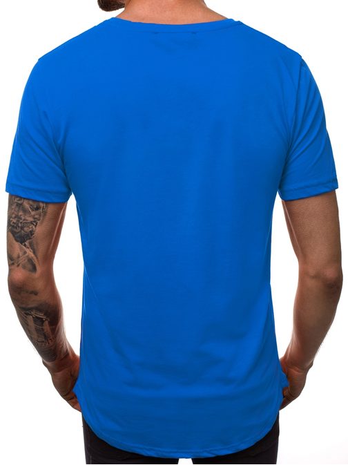 Egyedülálló kék póló B/181590