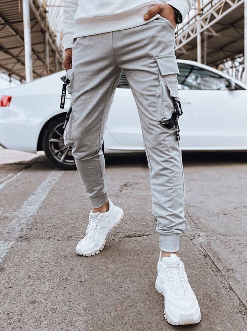 Férfi melegítőnadrág szürke színben