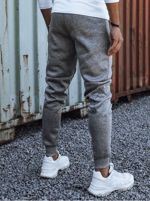 Modern szürke melegítő nadrág