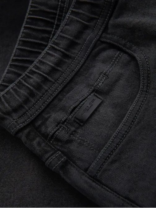 Férfi szürke farmer rövidnadrág V3 SRDS-0192